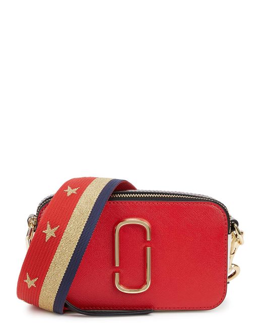 Marc Jacobs The Americana Snapshot Panelled Leather Cross-body Bag in ...