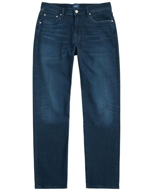 Citizens of Humanity Blue Elijah Straight-Leg Jeans for men