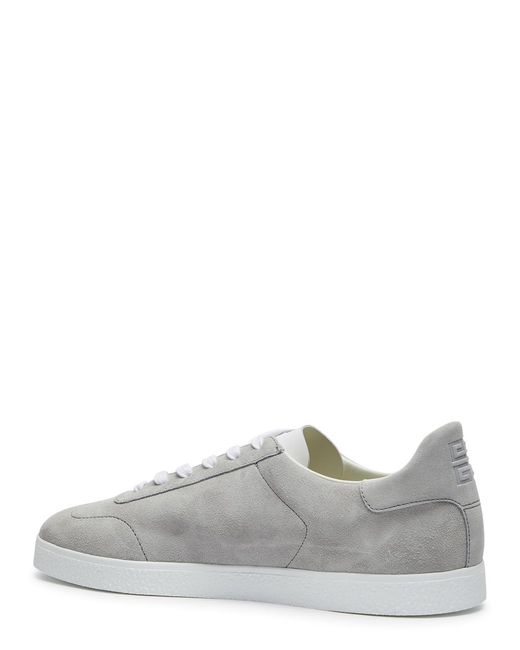 Givenchy Gray Town Suede Sneakers for men
