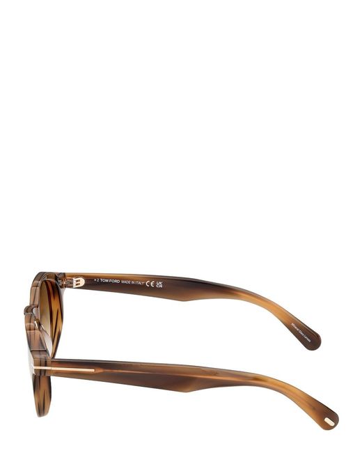 Tom Ford Multicolor Thomas Round-Frame Sunglasses for men