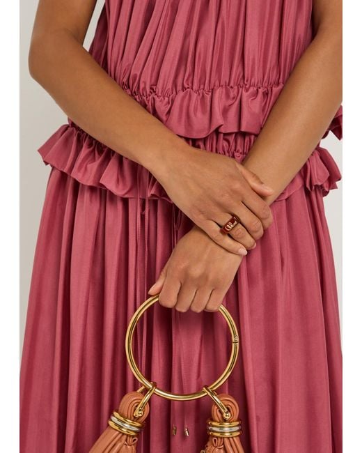 Chloé Orange The Chloé Plage Resin Ring