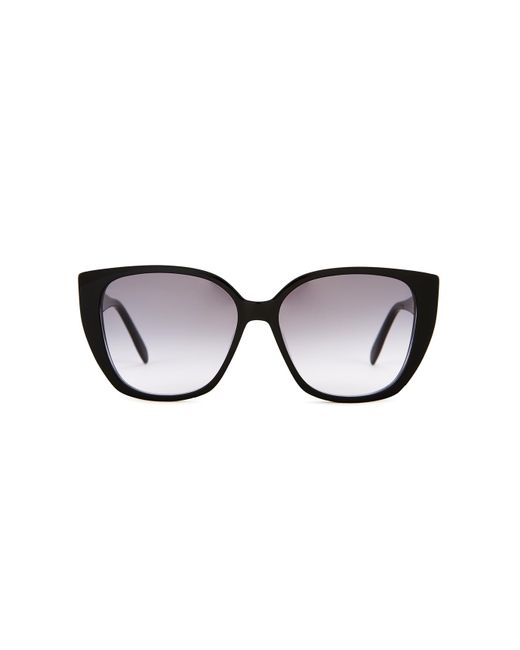 Alexander McQueen Black Oversized Sunglasses, Sunglasses