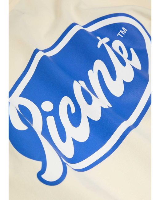 Picante Natural Sienna Logo-Print Cotton T-Shirt for men