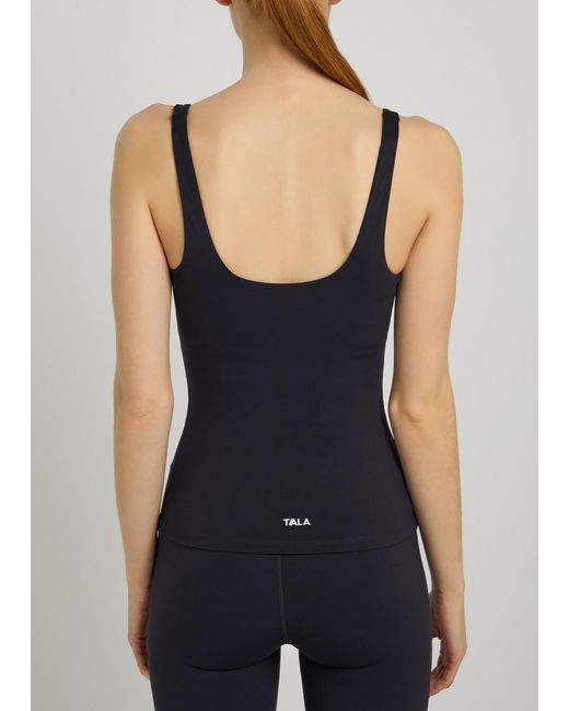Tala Blue Dayflex Minimal Stretch-Jersey Vest