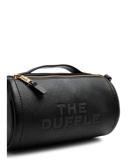 Marc Jacobs Black The Duffle Leather Shoulder Bag