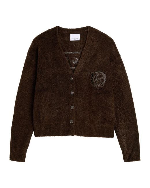 Only the Blind Brown Studio Dept. Brushed-Knit Cardigan for men