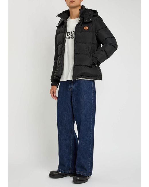 Valentino Garavani Black Padded Shell Jacket for men
