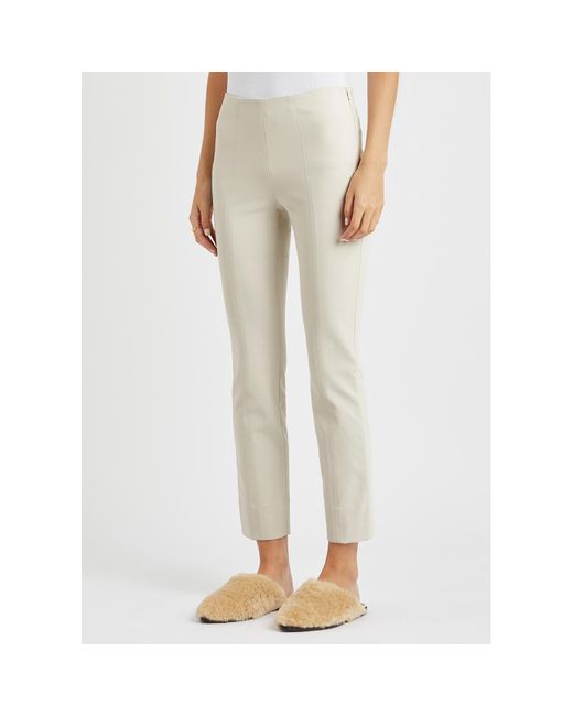 Vince Natural Off- Stretch-Jersey Trousers