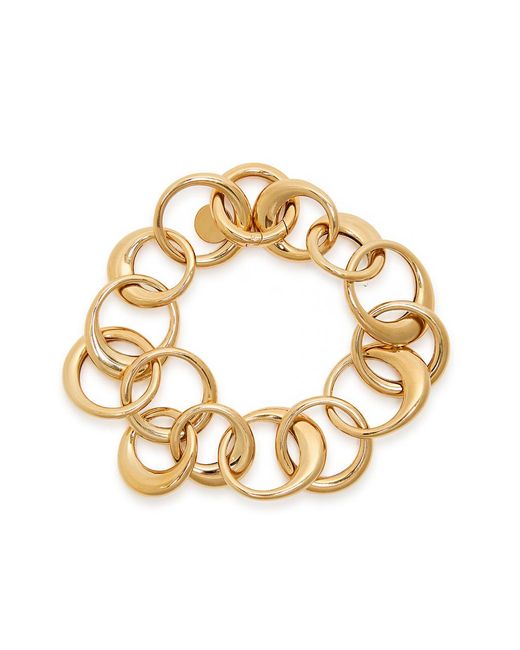 LIE STUDIO Metallic The Laura 18Kt-Plated Bracelet
