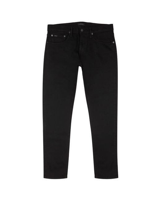 Polo Ralph Lauren Black Sullivan Slim-Leg Jeans for men