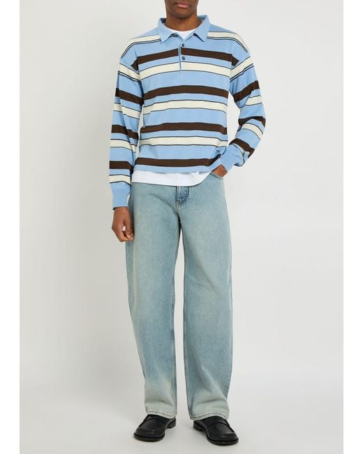 Loewe Blue Straight-Leg Jeans for men
