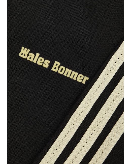 Adidas Black X Wales Bonner Logo Cotton T-shirt