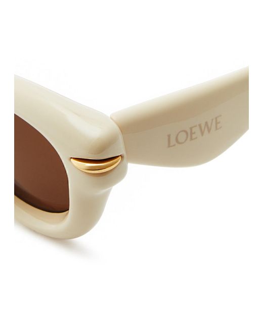 Loewe Brown Oversized Round-frame Sunglasses