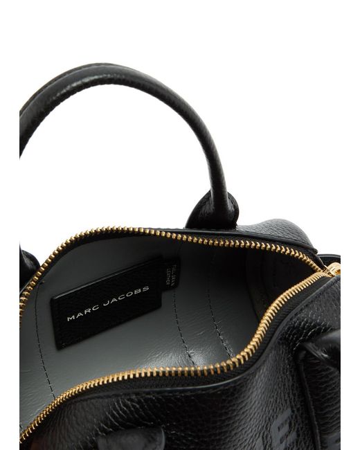 Marc Jacobs The Duffle Mini Leather Top Handle Bag in Black Lyst