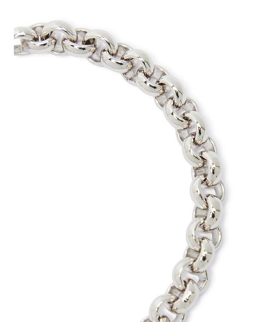 Tom Wood White Rolo Sterling Chain Bracelet for men