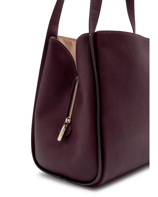 Kate Spade Purple Knott Large Leather Shoulder Bag
