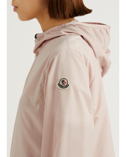 Moncler Pink Fegeo Nylon Poplin Jacket