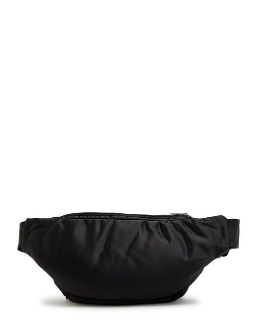 Porter-Yoshida and Co Black Tanker Nylon Belt Bag for men