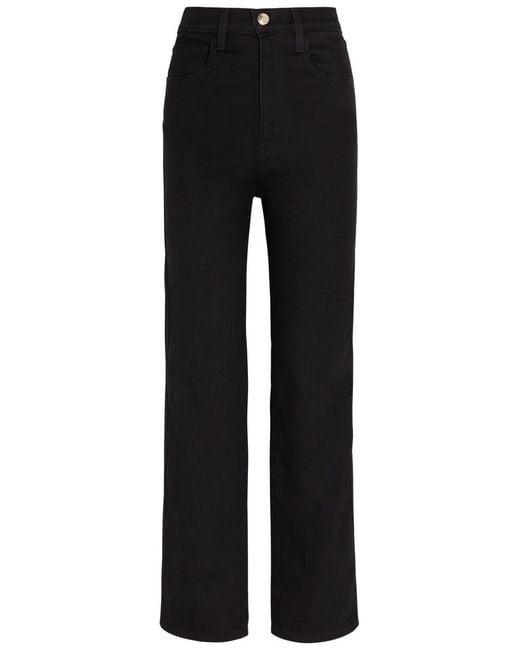 RÙADH Black The Kerr Slim Straight-Leg Jeans