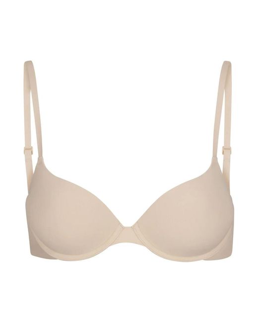 Skims Natural Stretch-Jersey Push-Up Bra
