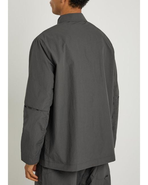 YMC Gray Ymo Shell Jacket for men