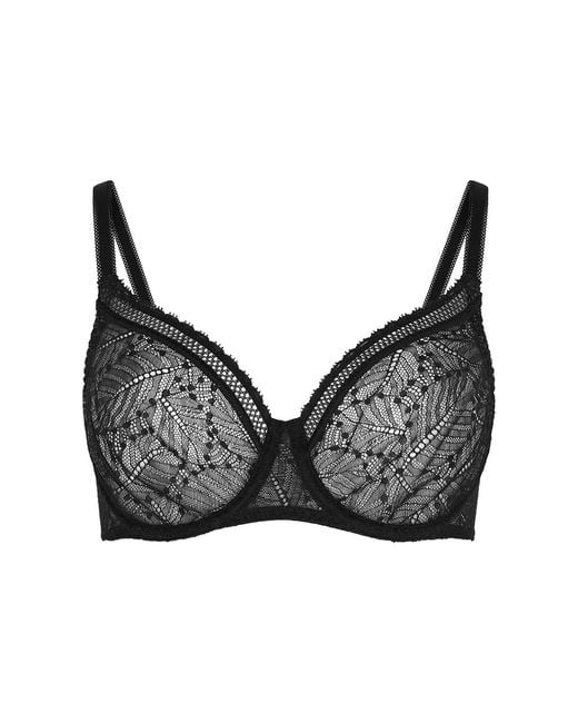 Simone Perele Black Comete Underwired Lace Bra