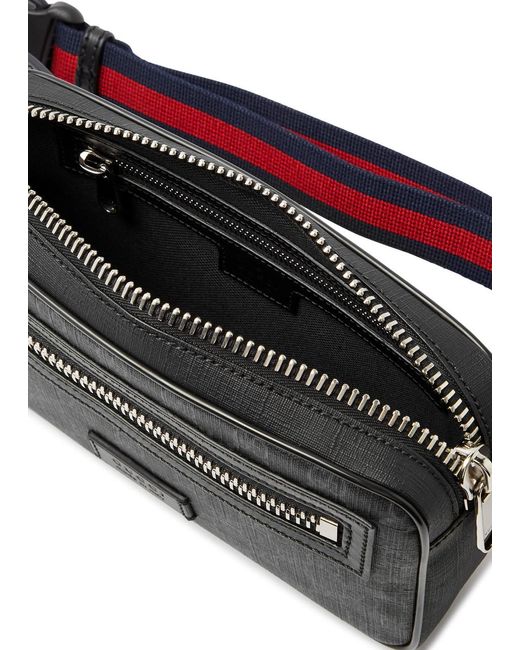 Gucci Black Ophidia gg-monogrammed Canvas Belt Bag for men