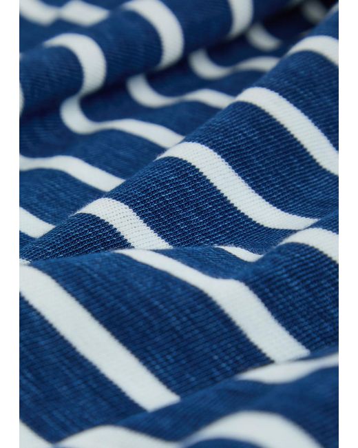 Polo Ralph Lauren Blue Striped Cotton T-Shirt for men