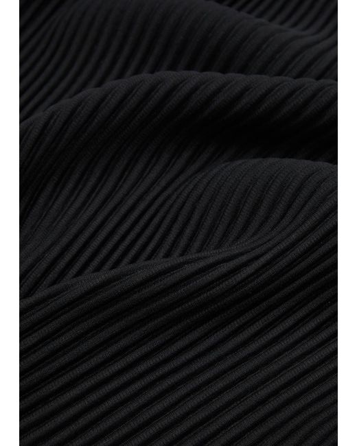 Homme Plissé Issey Miyake Black Pleated T-Shirt for men