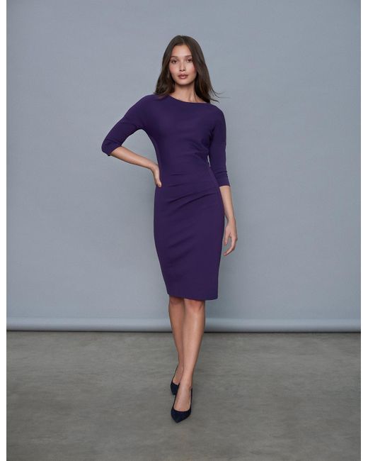 Winser London Miracle Dress in Purple | Lyst UK