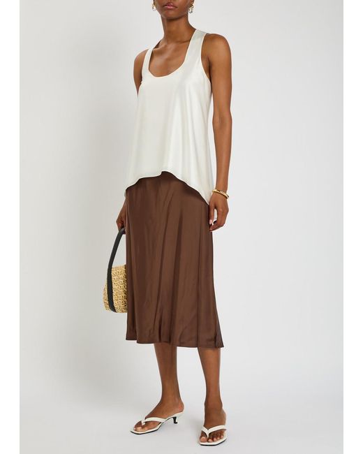 Skiim White Ruby Silk Top