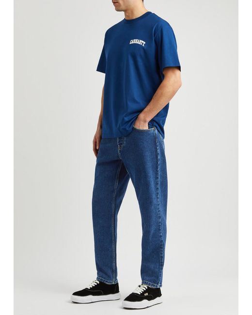 Carhartt Blue Newel Tapered Jeans for men
