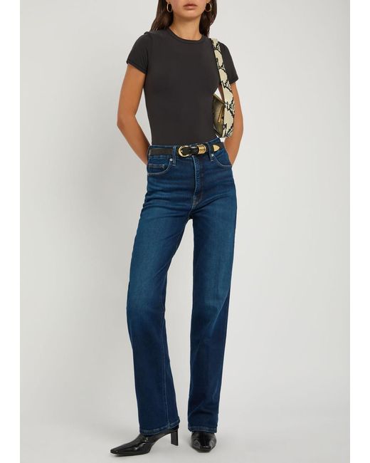 Skims Black Stretch-Jersey Bodysuit