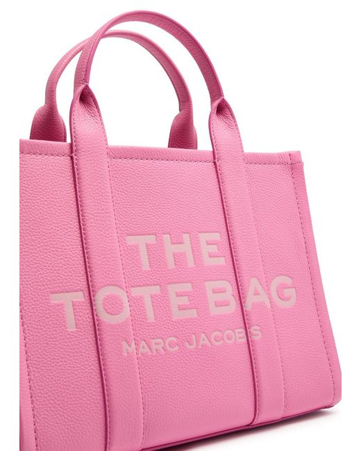 Marc Jacobs Pink The Tote Medium Leather Tote