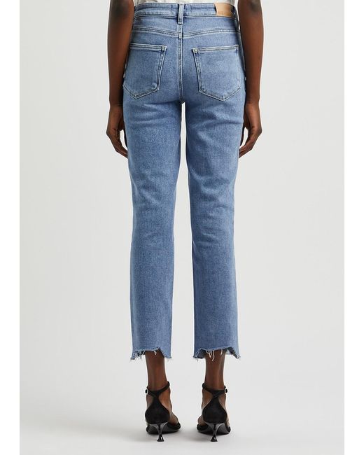 PAIGE Blue Cindy Slim-Leg Jeans