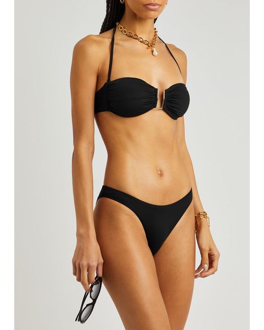 Melissa Odabash Black Barcelona Bikini Briefs, Bikini Briefs,