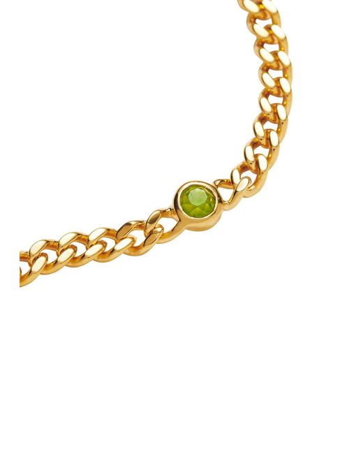 Missoma Metallic August Birthstone 18kt Vermeil Bracelet