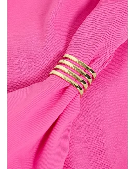 Melissa Odabash Pink Grenada Triangle Bikini Top