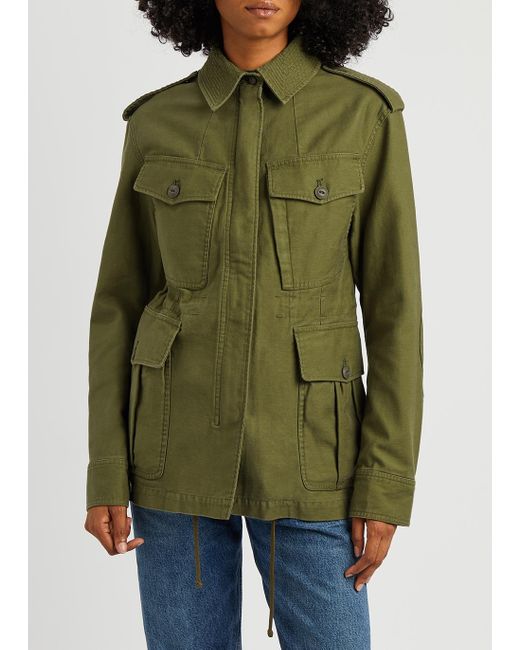 Rag \u0026 Bone Lorenz Army Green Cotton 