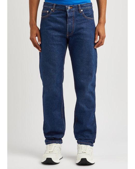 Off-White c/o Virgil Abloh Blue Arrows Tapered-leg Jeans for men