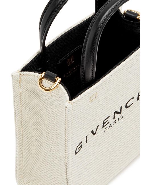 Givenchy Natural G-tote Mini Canvas Cross-body Bag