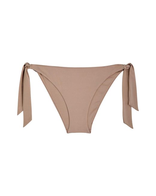 Max Mara White Samuela Pearlescent Bikini Briefs