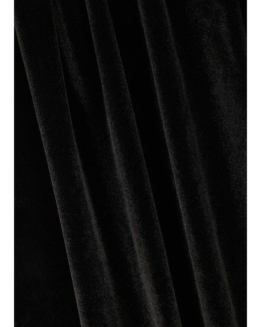 PAIGE Black Fiora Velvet T-shirt