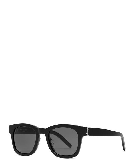 Saint Laurent Black Slm124 Wayfarer-style Sunglasses