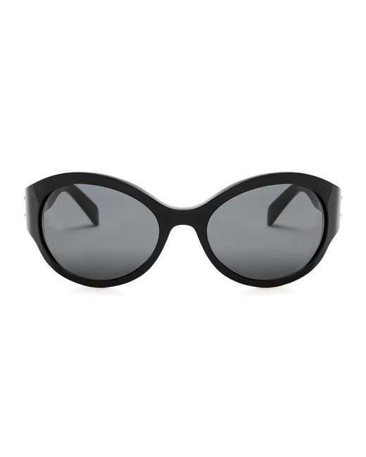 Céline Black Round-frame Sunglasses