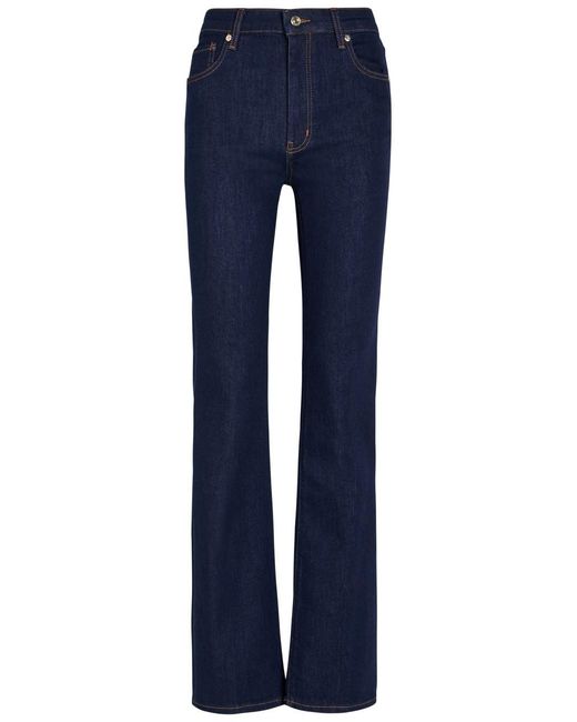FRAME Blue The Reboot Boot-Leg Jeans