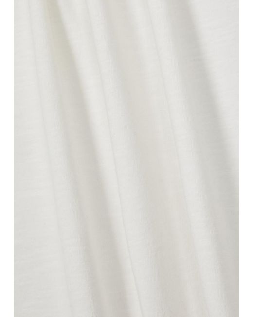 YMC White Day Slubbed Cotton T-shirt