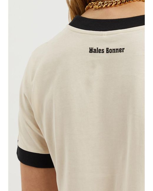 Wales Bonner Natural Pace Printed Cotton T-Shirt