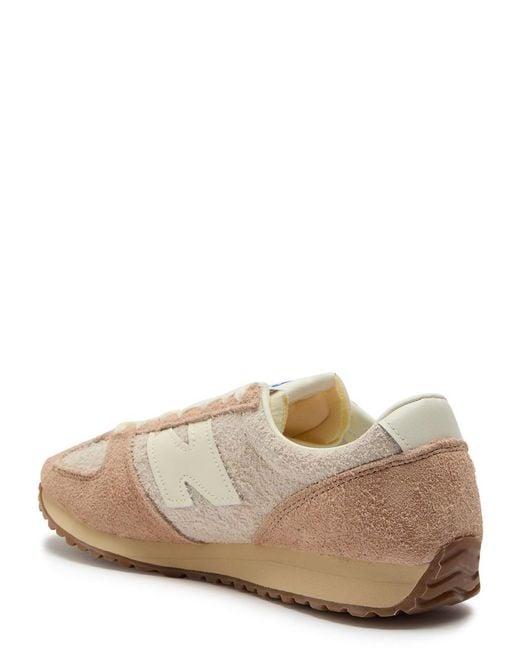 New Balance Natural 471 Panelled Brushed Suede Sneakers
