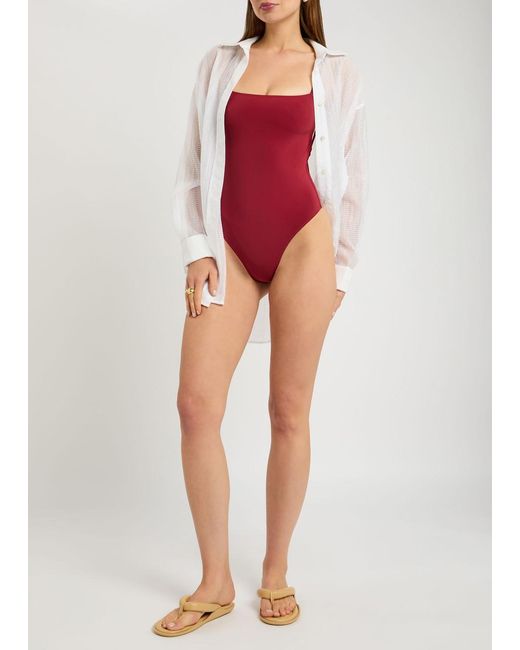 Lido Red Tre Swimsuit